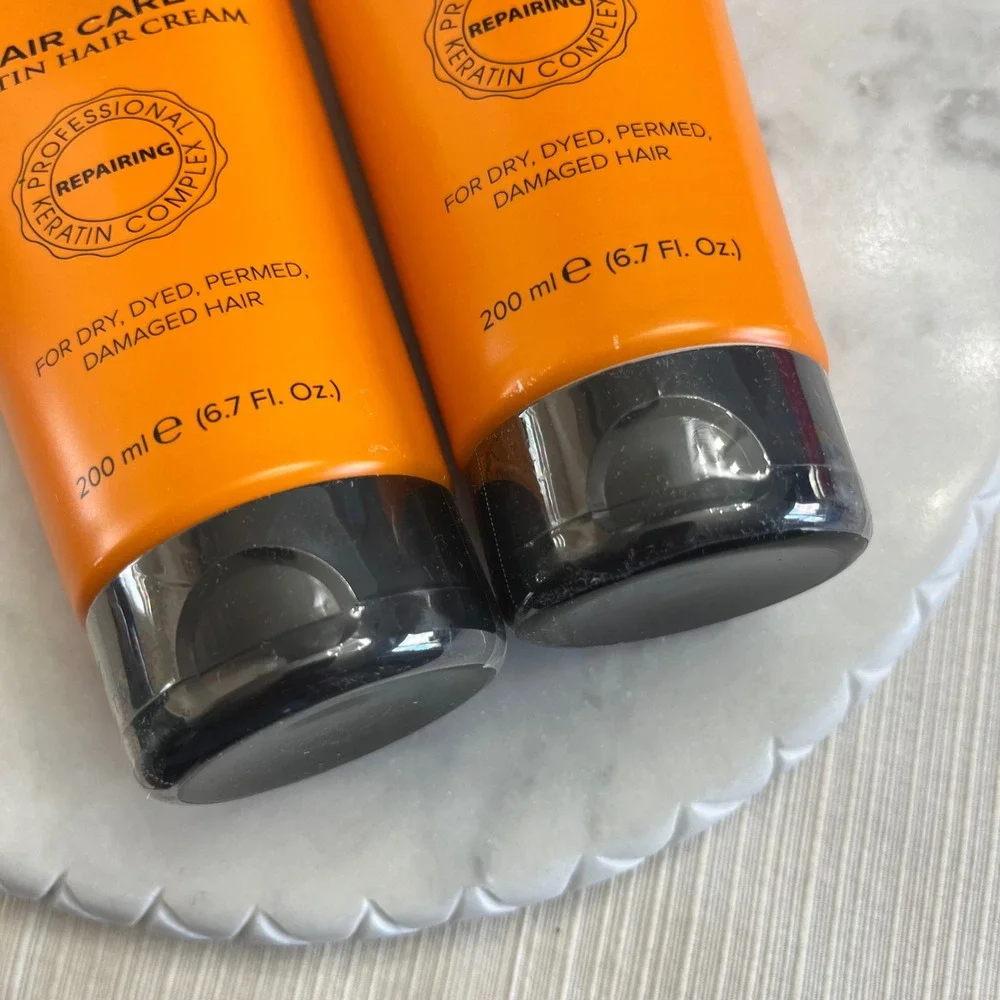NEXXT Keratin Hair Cream Dry Damaged Haircare Repairing Complex New Set‎ of 2